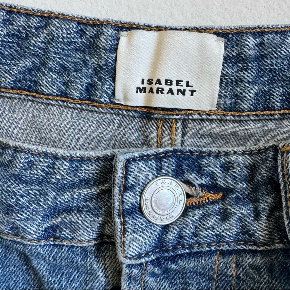 ISABEL MARANT Noemie straight-leg jeans - Picture 4 of 14